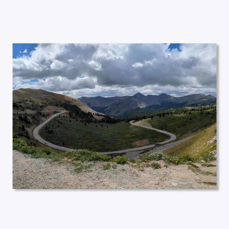 The Winding Mountain Roads Of Colorado