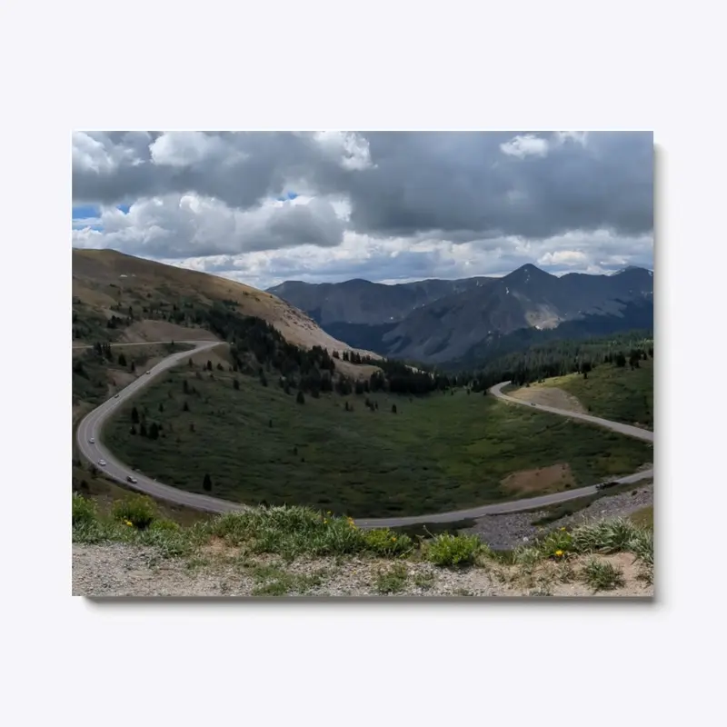 The Winding Mountain Roads Of Colorado